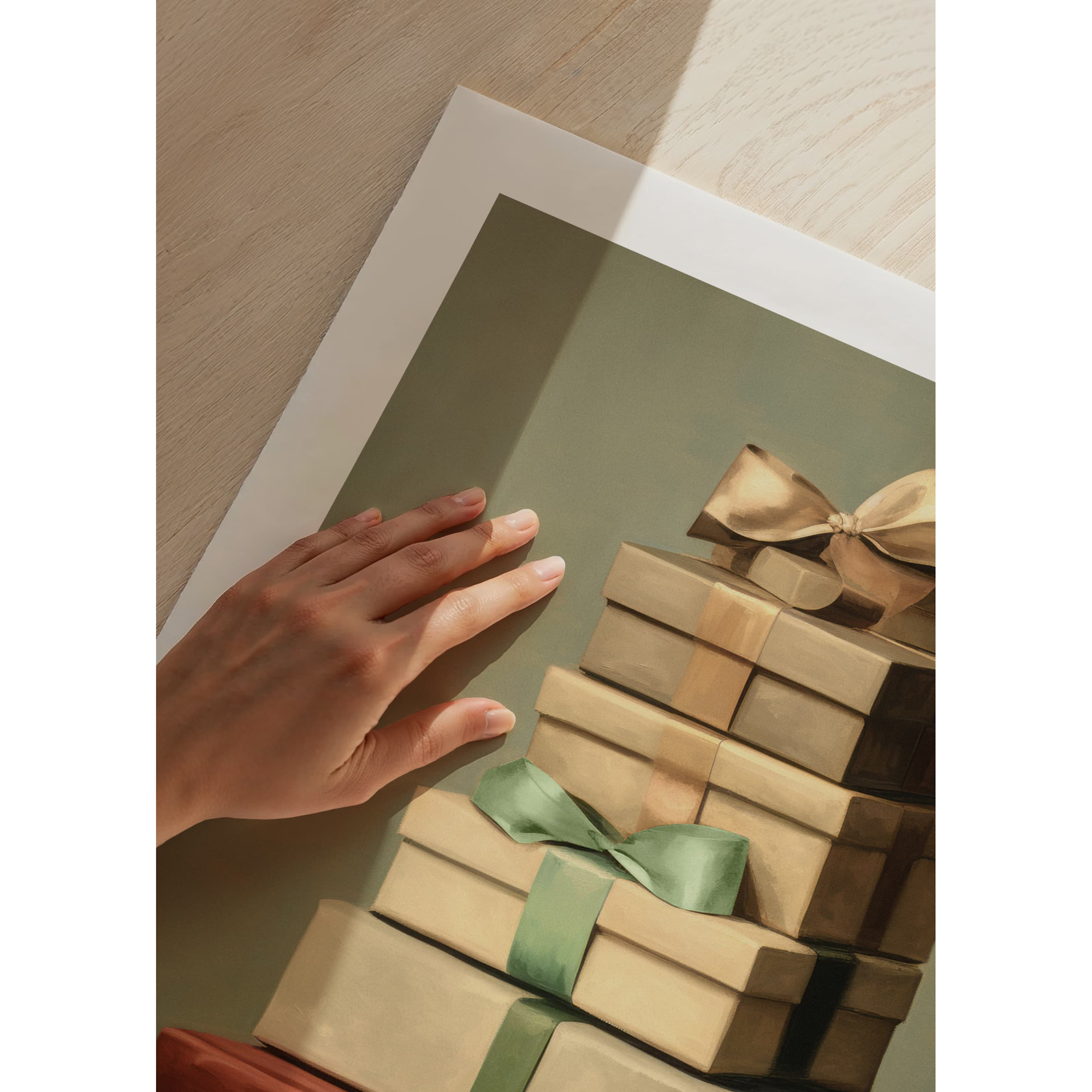 Poster Gallerix Pile Of Christmas Gifts No2