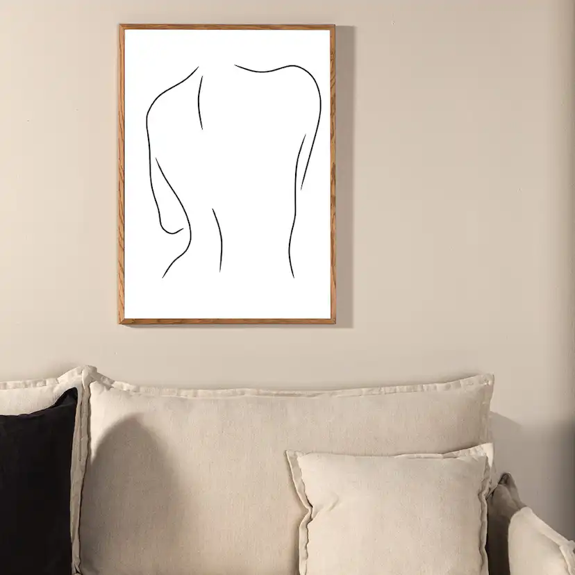 Posters Venture Home Women Svart/vit