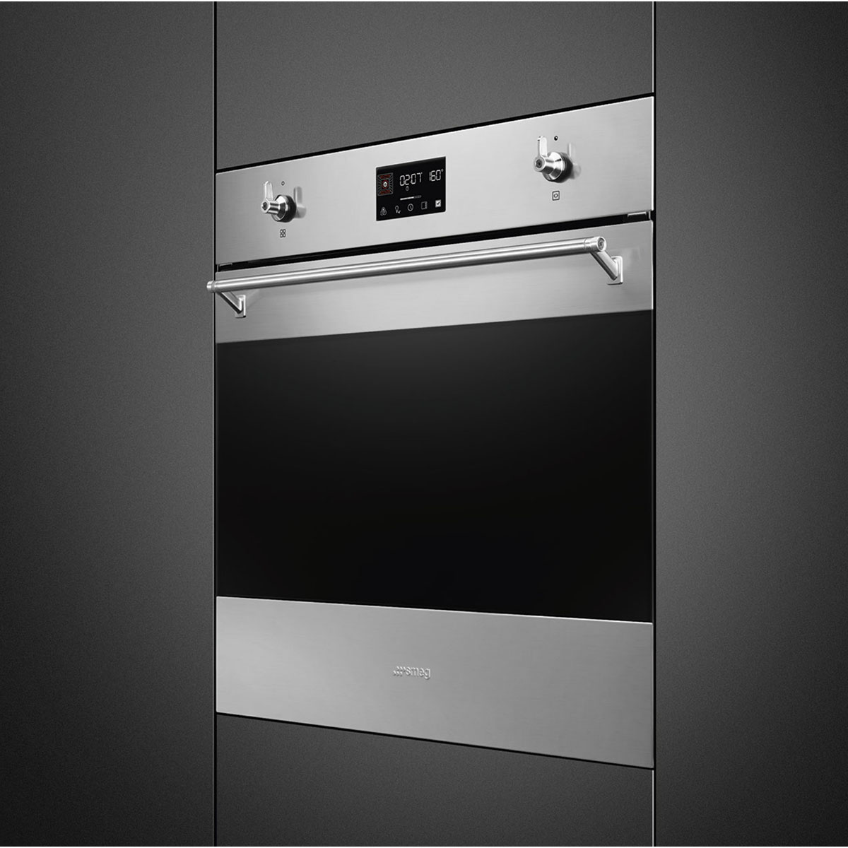 Inbyggnadsugn Smeg SO6302TX Classic