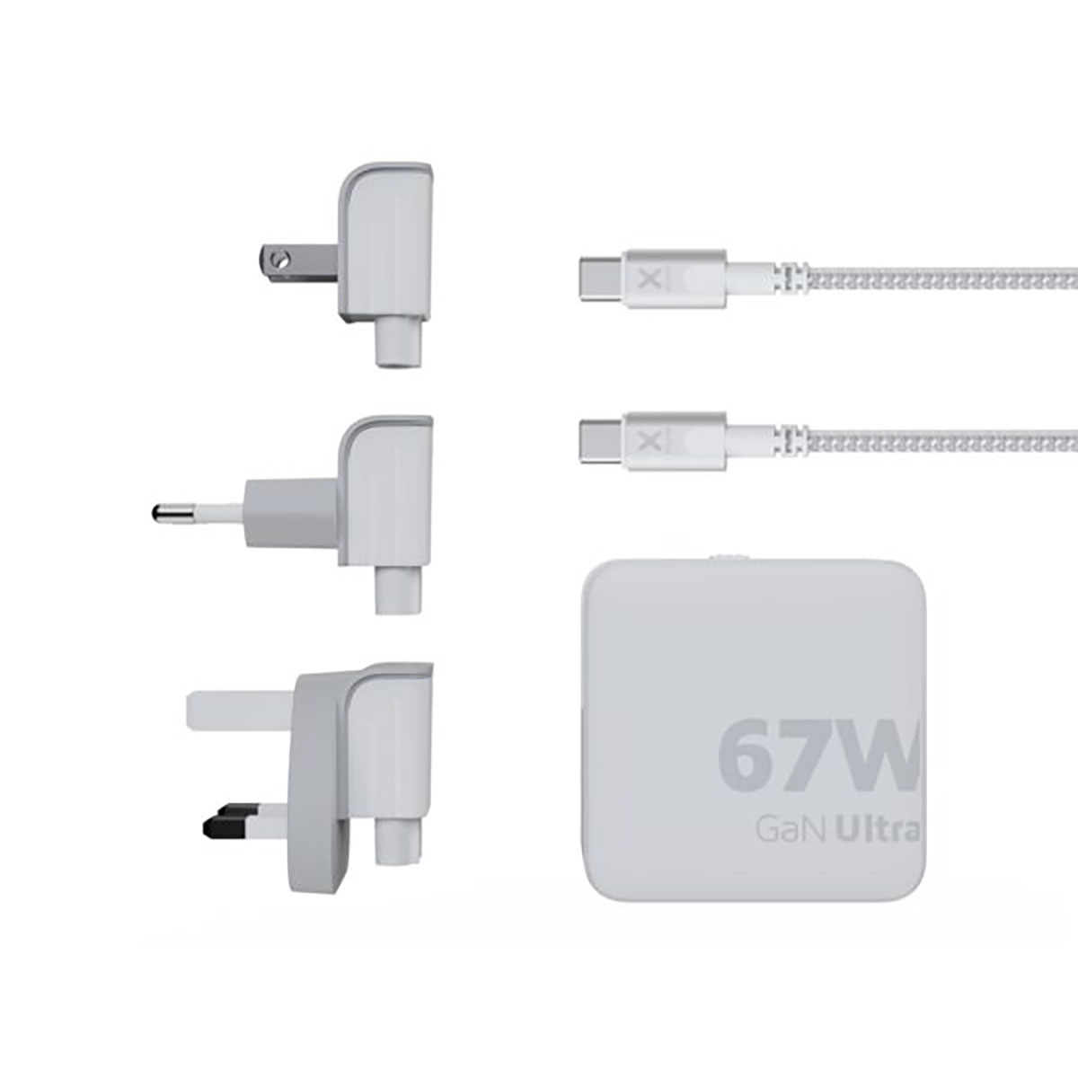 Reseladdare/USB-C PD Kabel Xtorm 67W GaN-Ultra