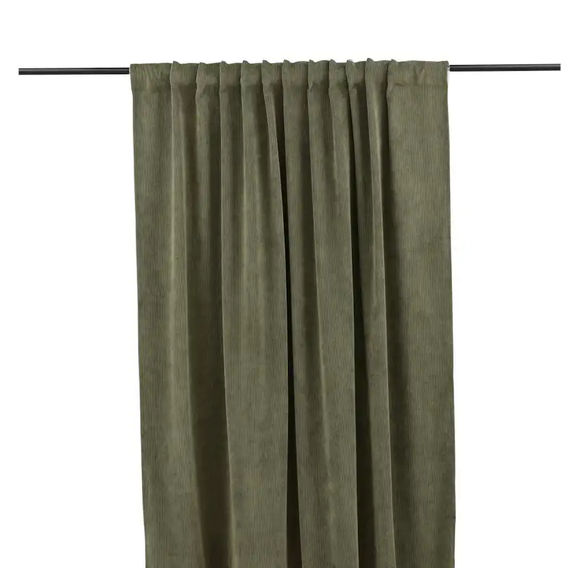 Elma Curtain Manchester - 2-pack - Green - 140*240 Grön