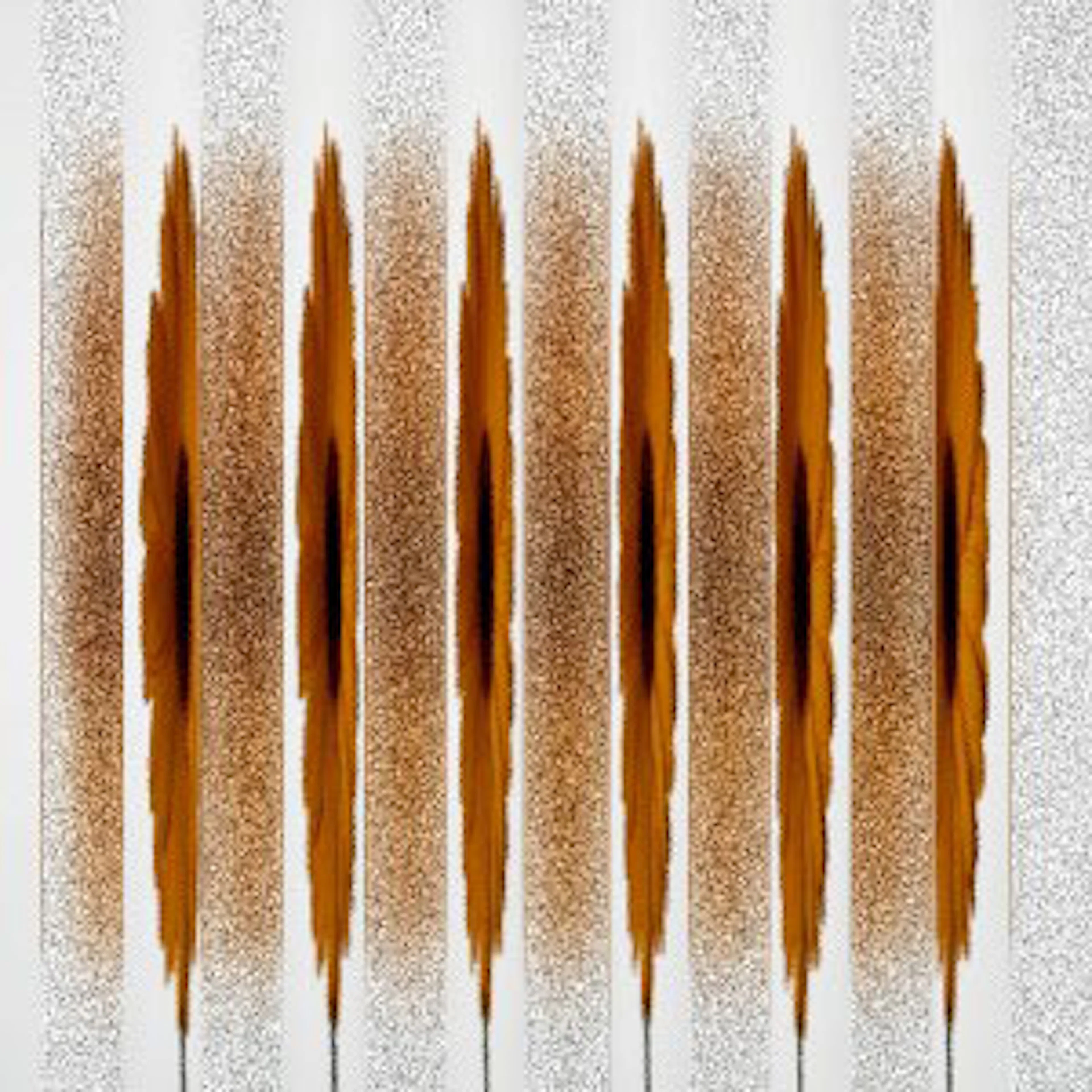 Glasbyte NorDan Frostat/Klar Randigt