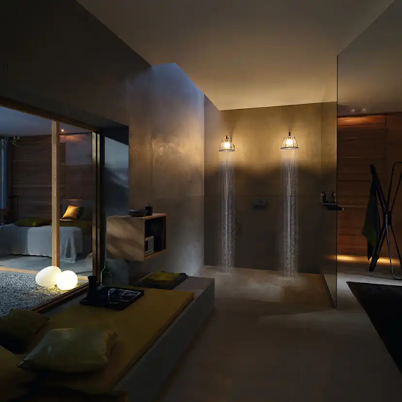 Huvuddusch Axor LampShower/Nendo