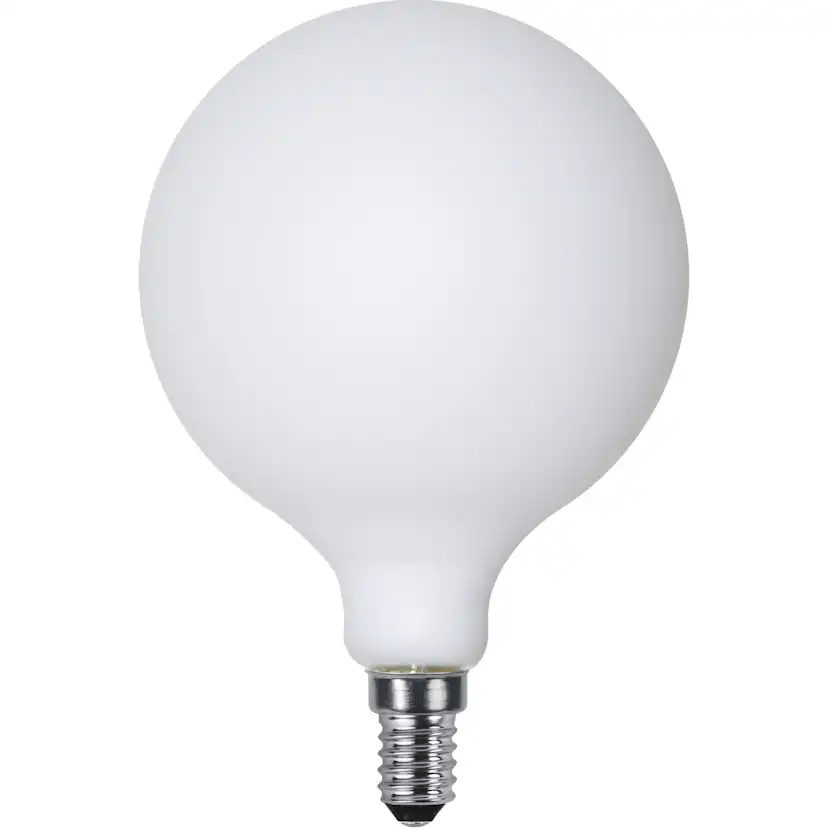 LED-lampa Star Trading E14 G95 Opal Double Coating Dimbar