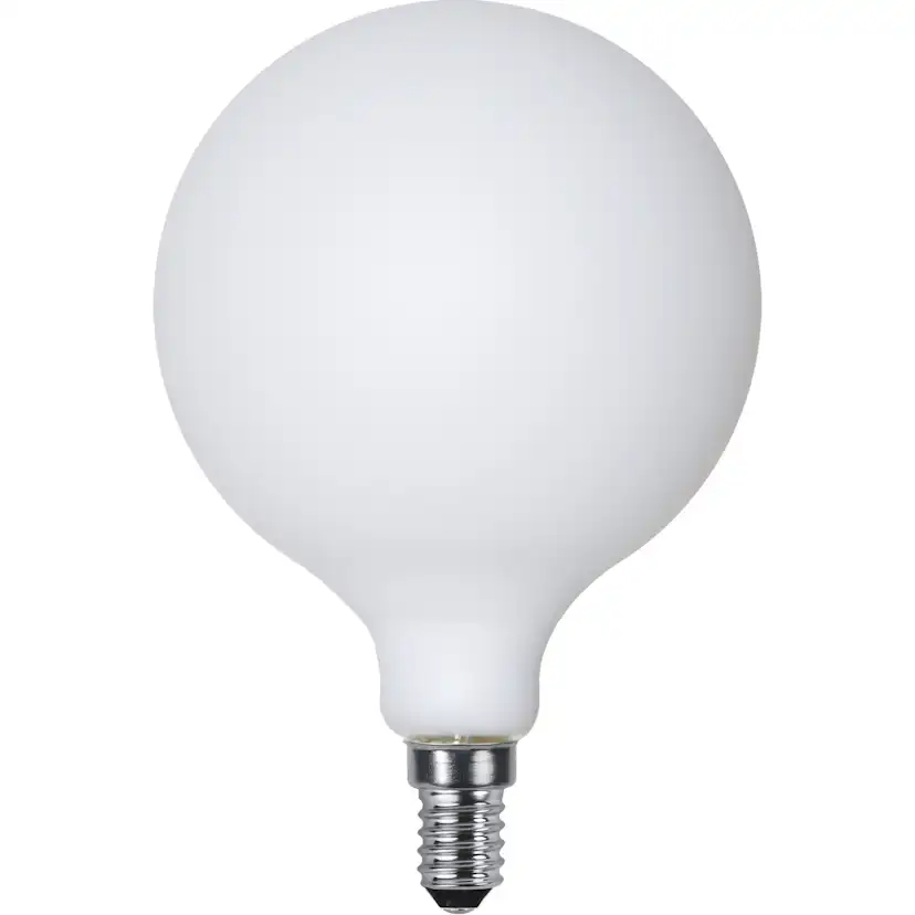 LED-lampa Star Trading E14 G95 Opal Double Coating Dimbar