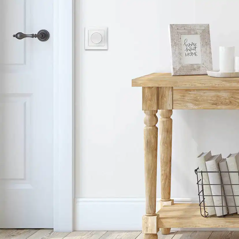 Dimmer Hager Universal Inklusive Ram S.1 20-210 W Vit RAL 9010