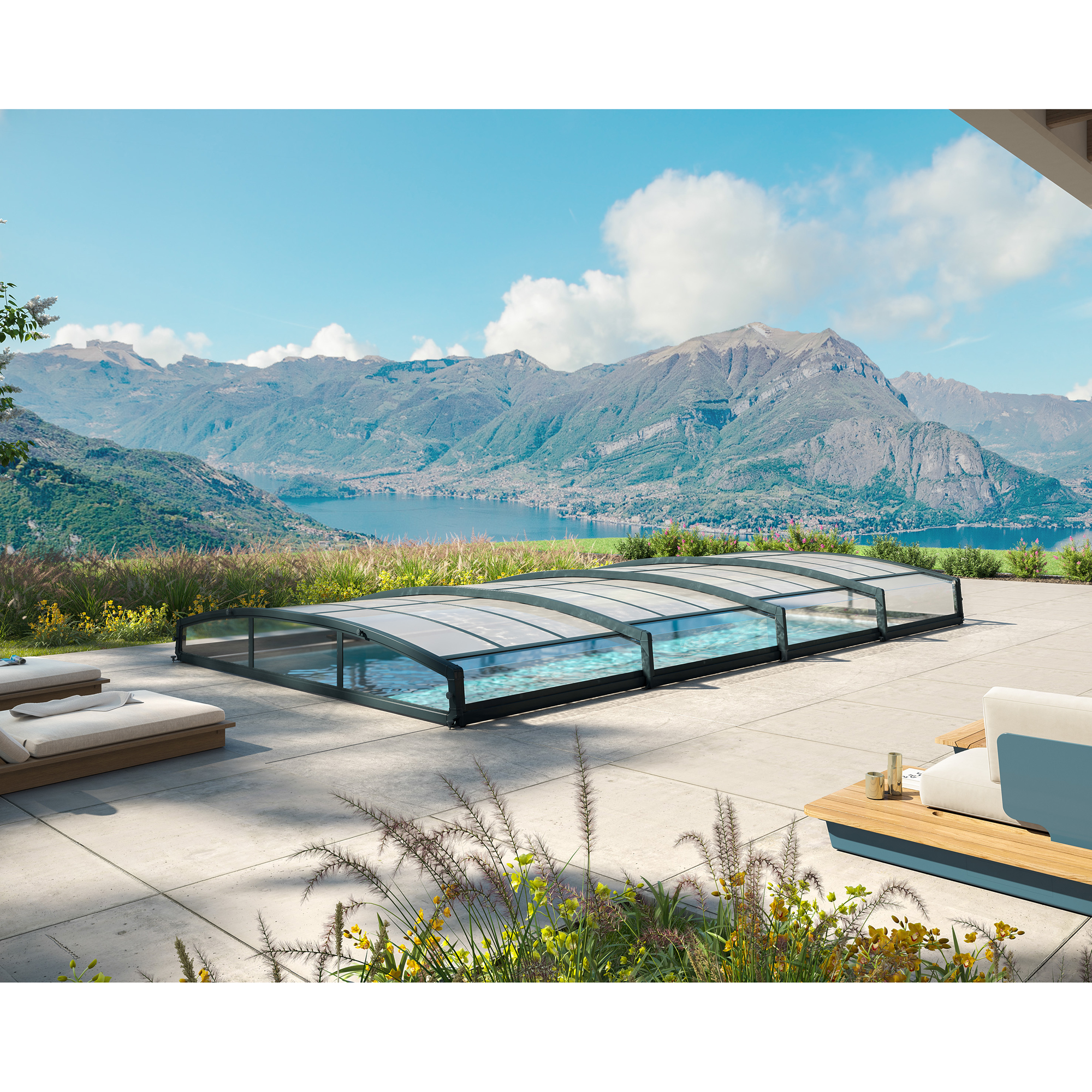 Pooltak Canopia by Palram Stockholm 4x8 m