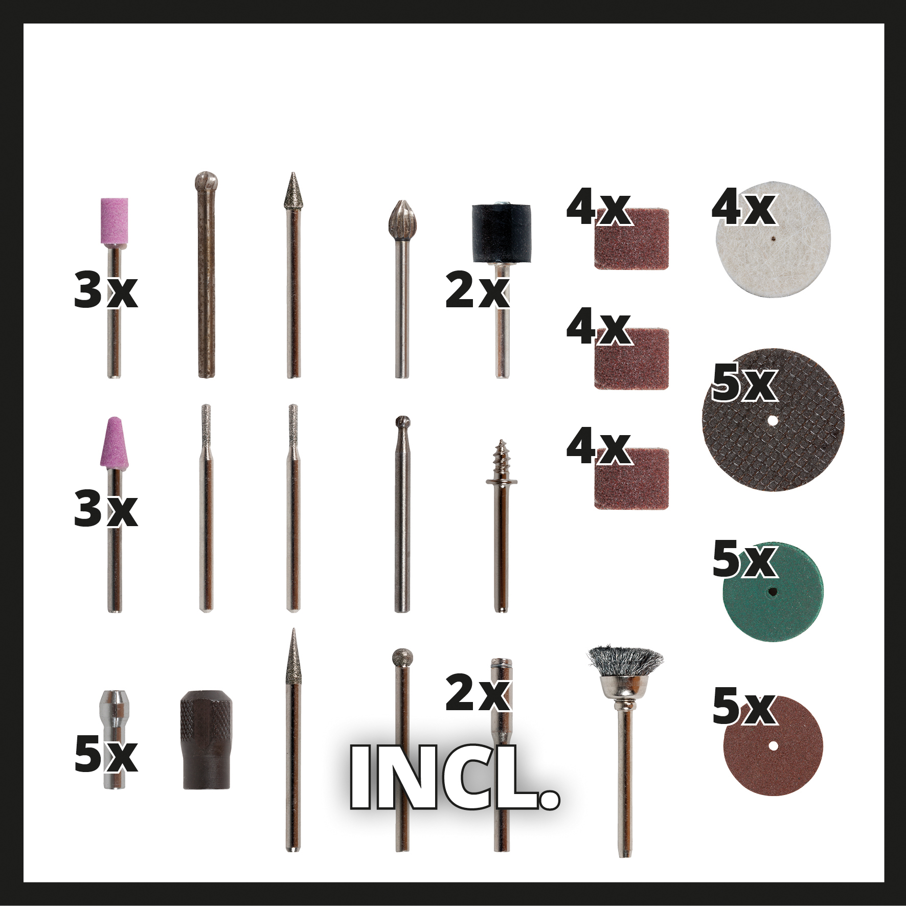 Slip- och Graveringsverktyg Einhell TE-MT 7,2 Li Sladdlös utan Batteri