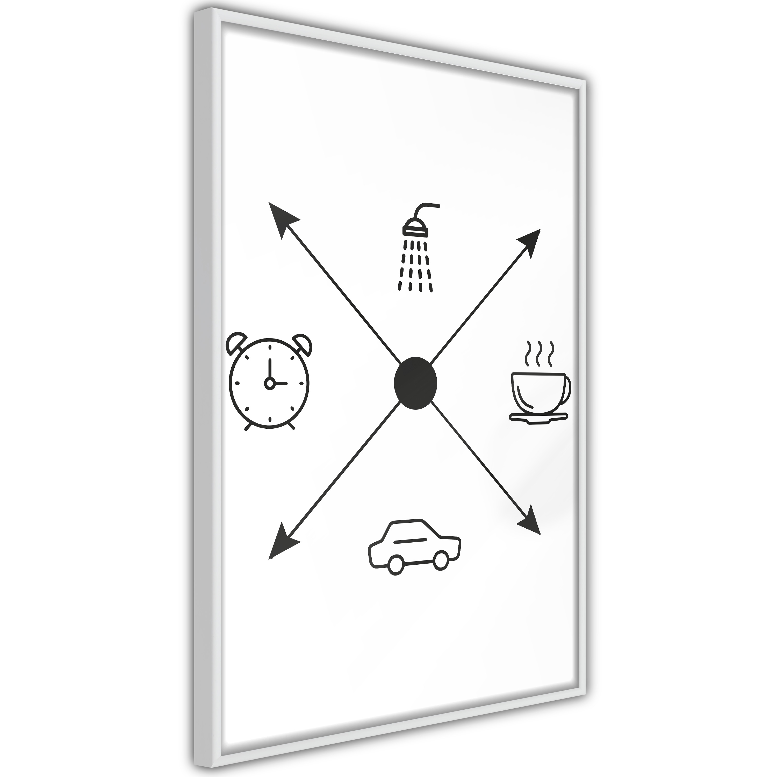 Poster Artgeist Affisch Daily Schedule