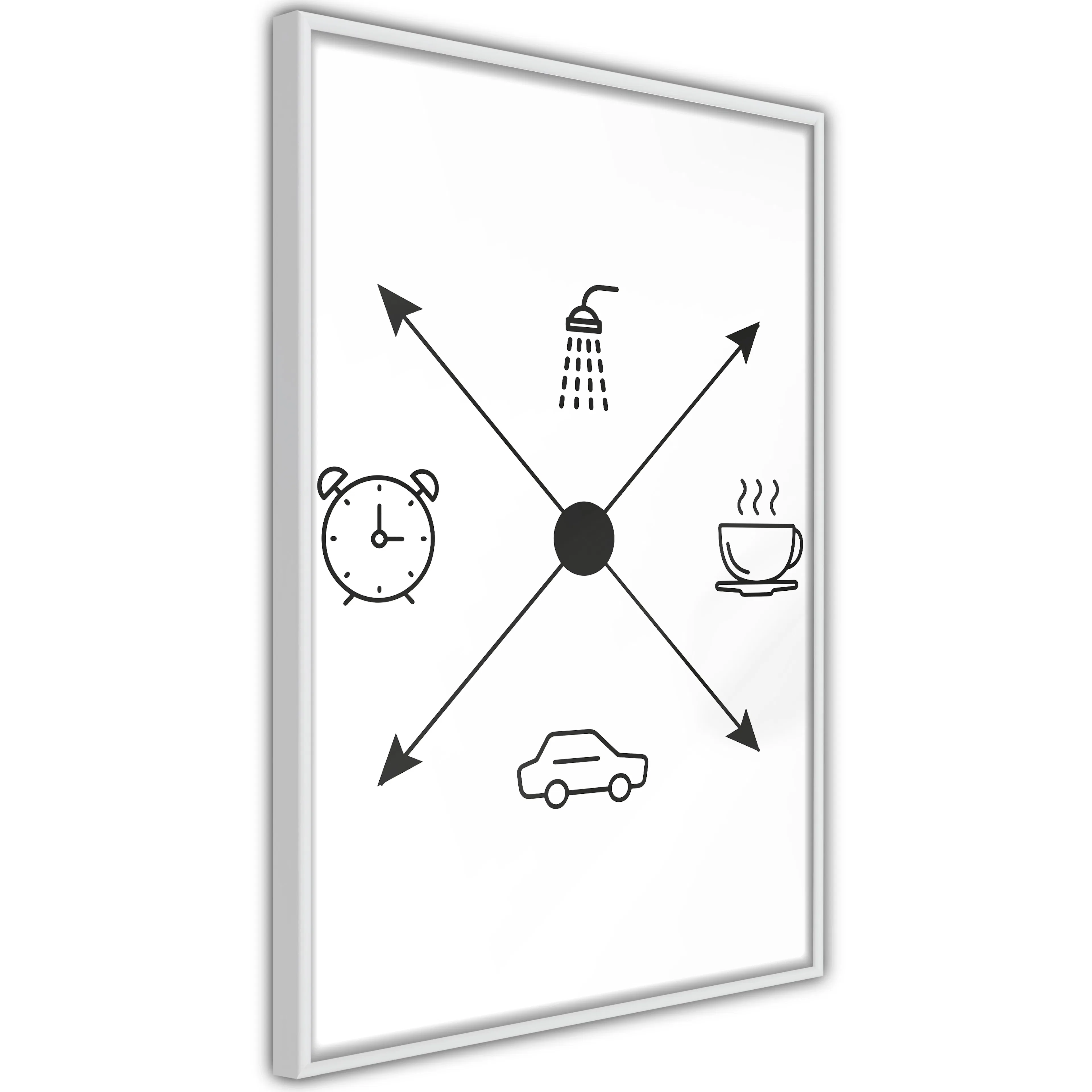 Poster Artgeist Affisch Daily Schedule