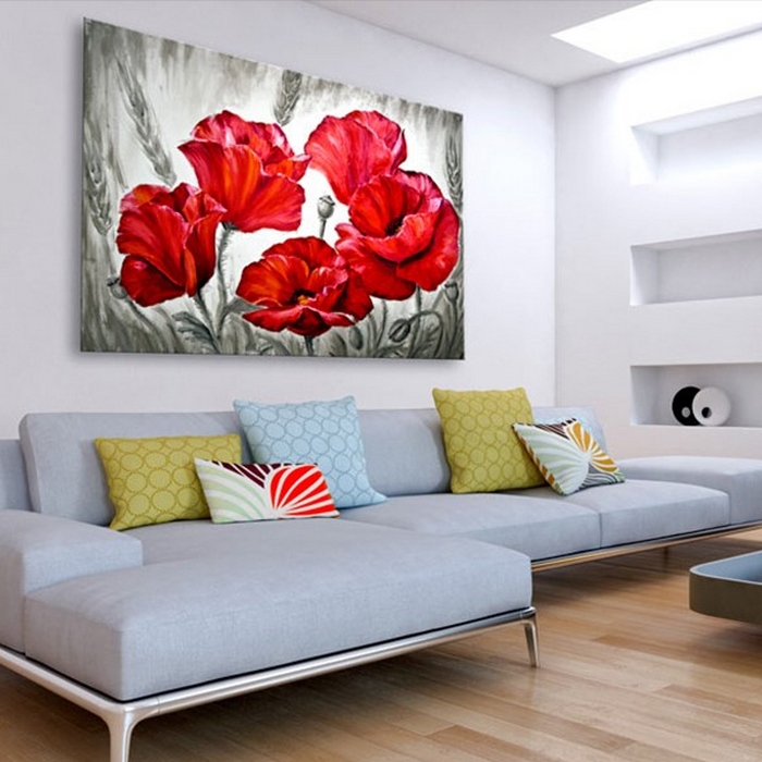 Tavla Arkiio Poppies In Wheat