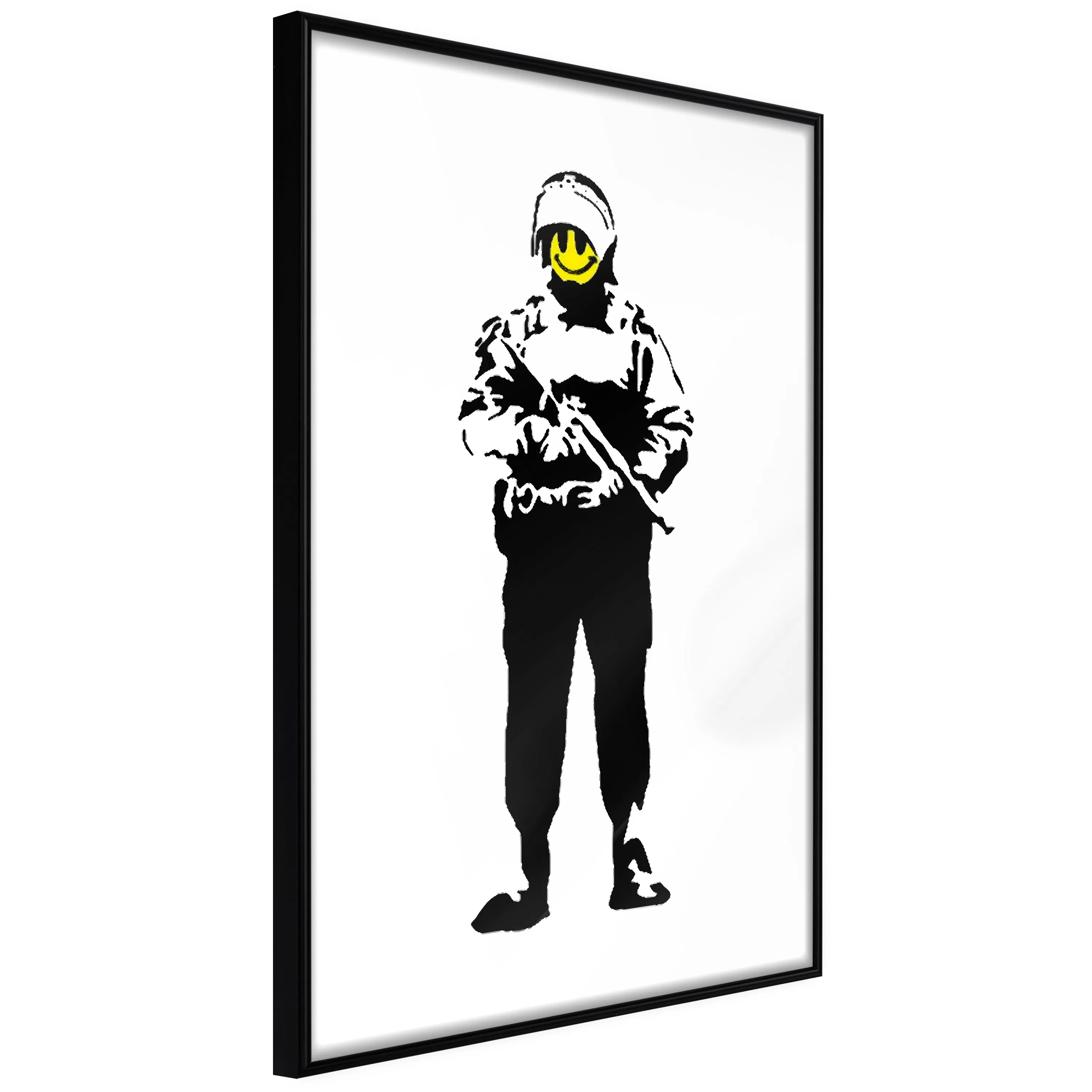Poster Artgeist Affisch Smiling Policeman
