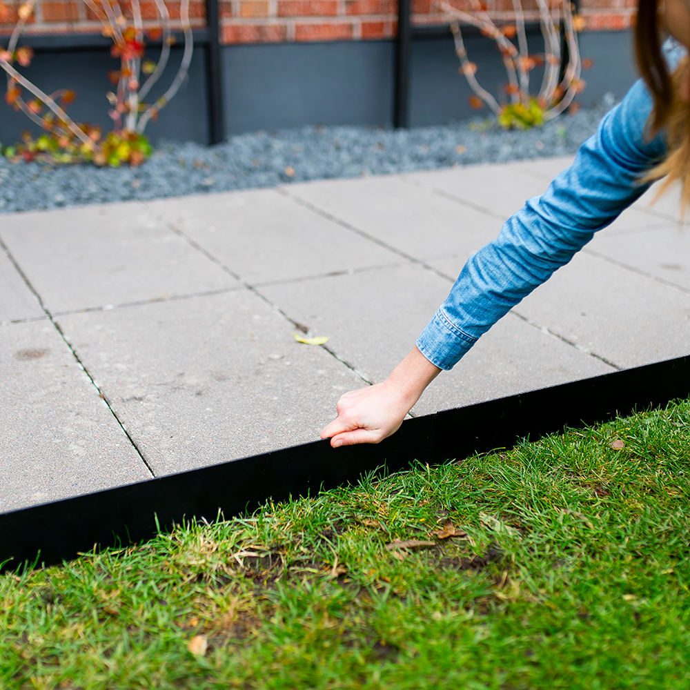 Kantskydd Skotte Garden Svart 26X100 cm 4-Pack