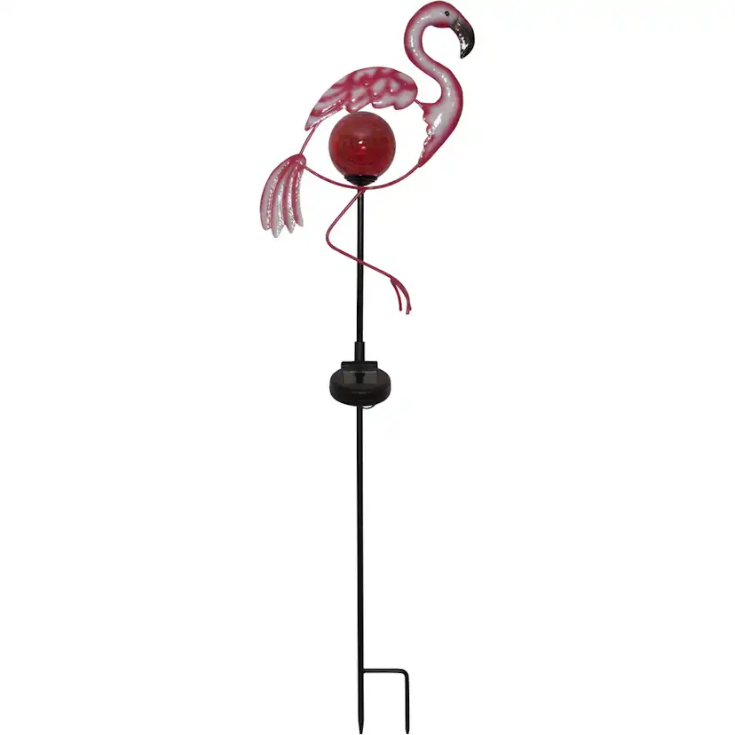 Solcellsdekoration Star Trading Flamingo