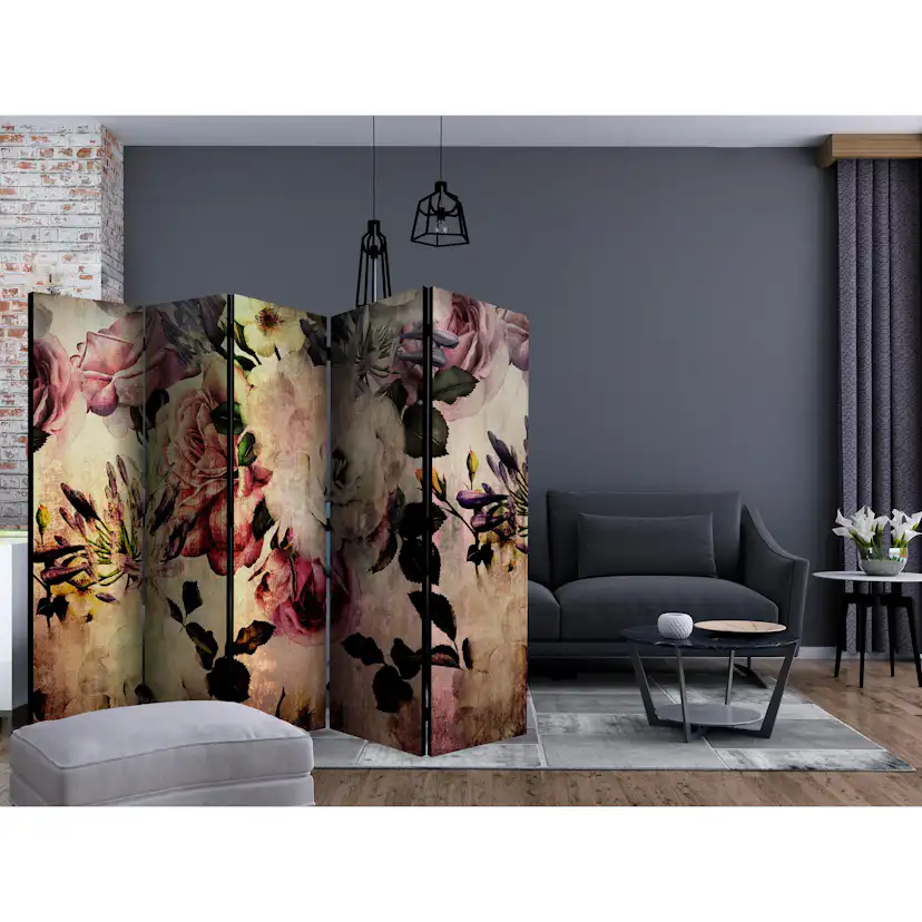 Rumsavdelare Arkiio Nostalgia Flowers II 225x172 cm