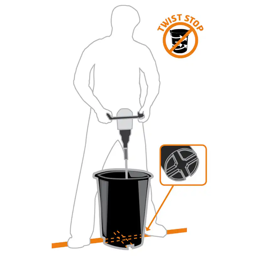 Murarhink Tebo 30 L Twist stop