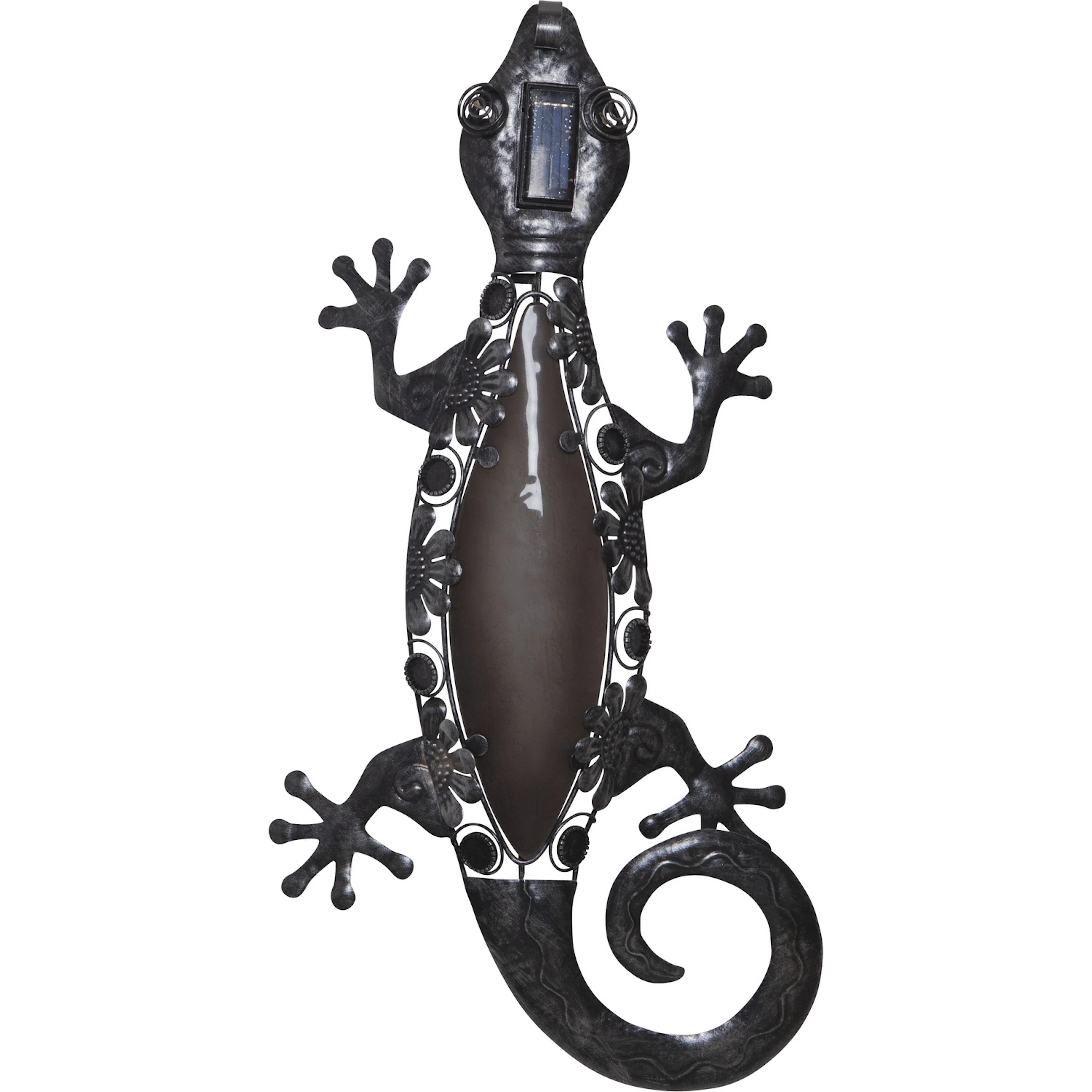 Solcellsdekoration Star Trading Vägg Gecko Twilight