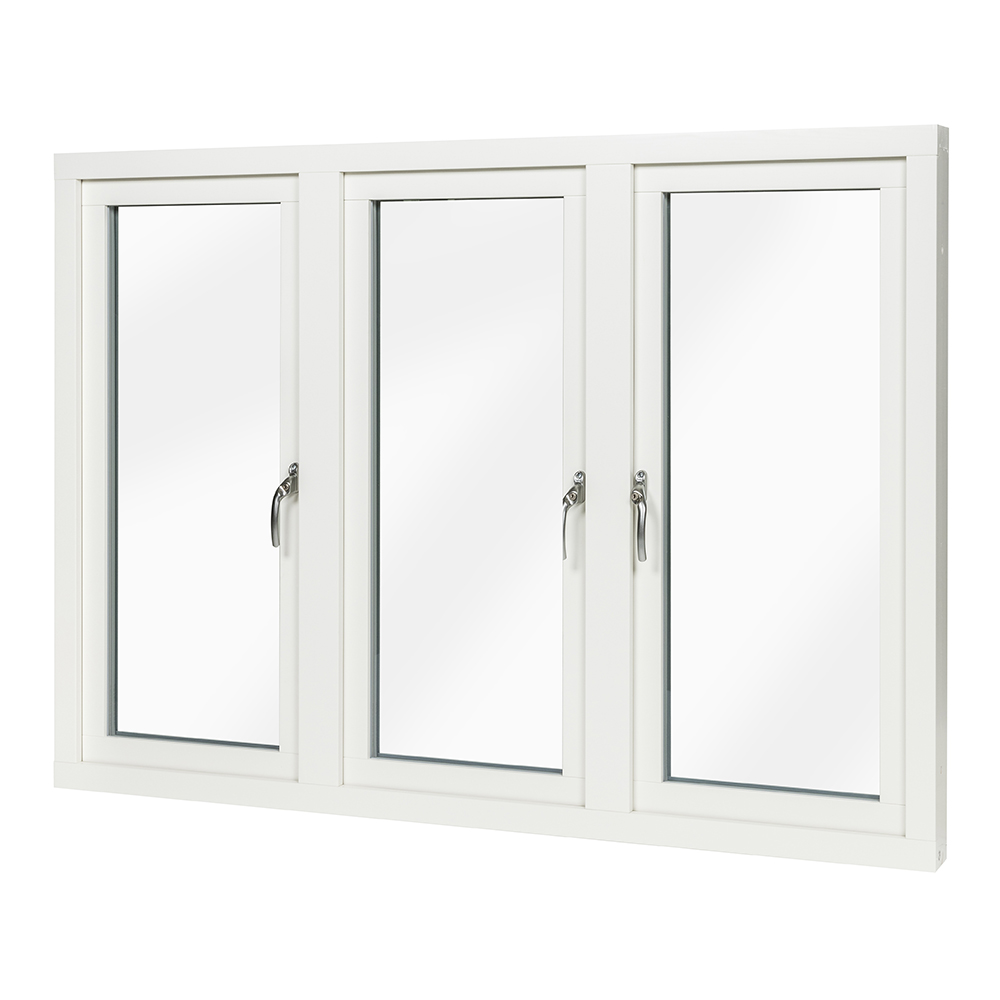 Sidohängt Fönster Sunnerbo Fönster 3-Glas Aluminium 3-Luft