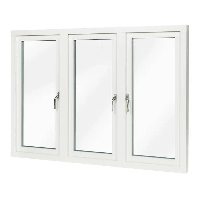 Sidohängt Fönster Sunnerbo Fönster 3-Glas Aluminium 3-Luft