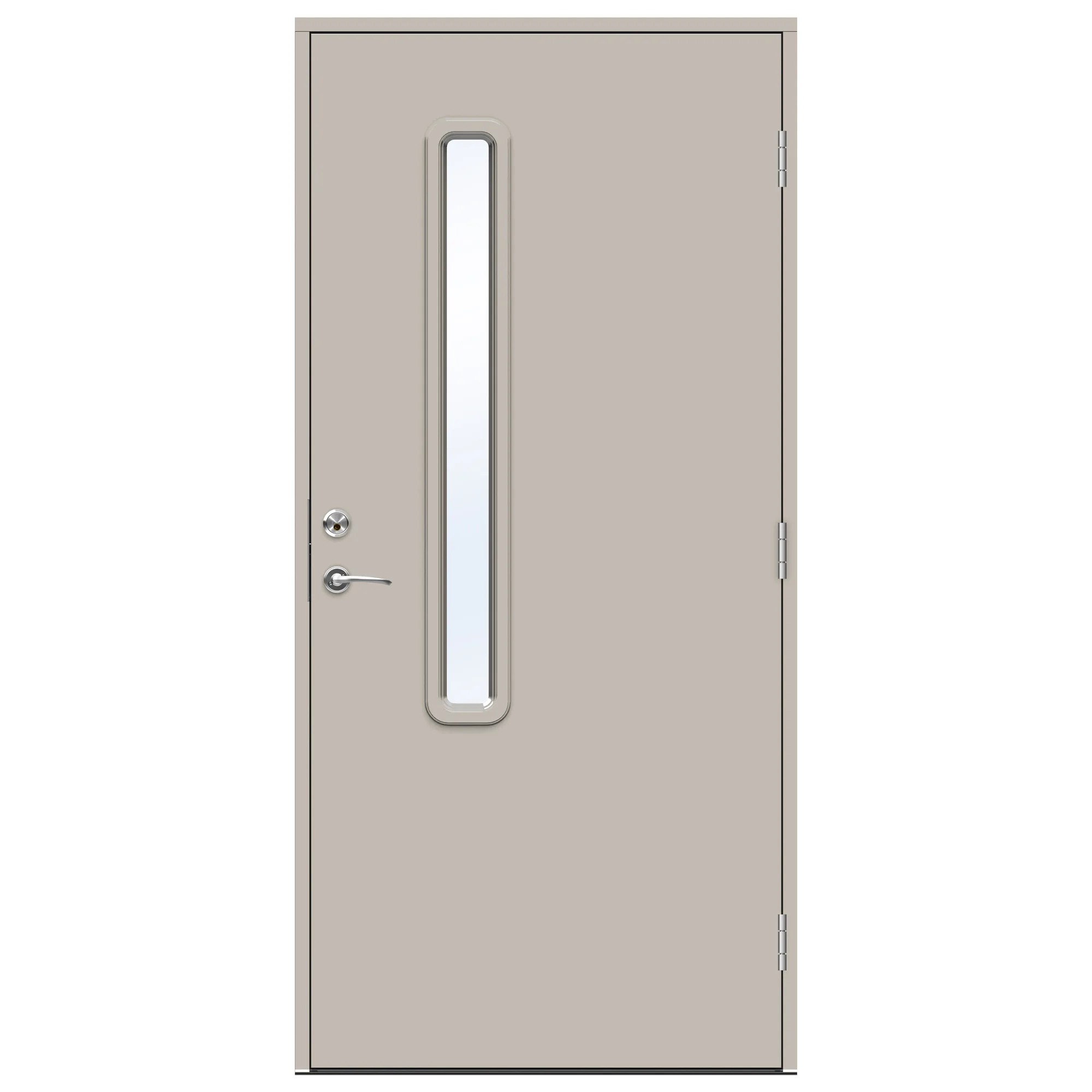 YD Advance-Line Nordic Ribe 10x20-S-3502-Y, H BxH: 100x200 cm. Höger. NCS-S-3502-Y