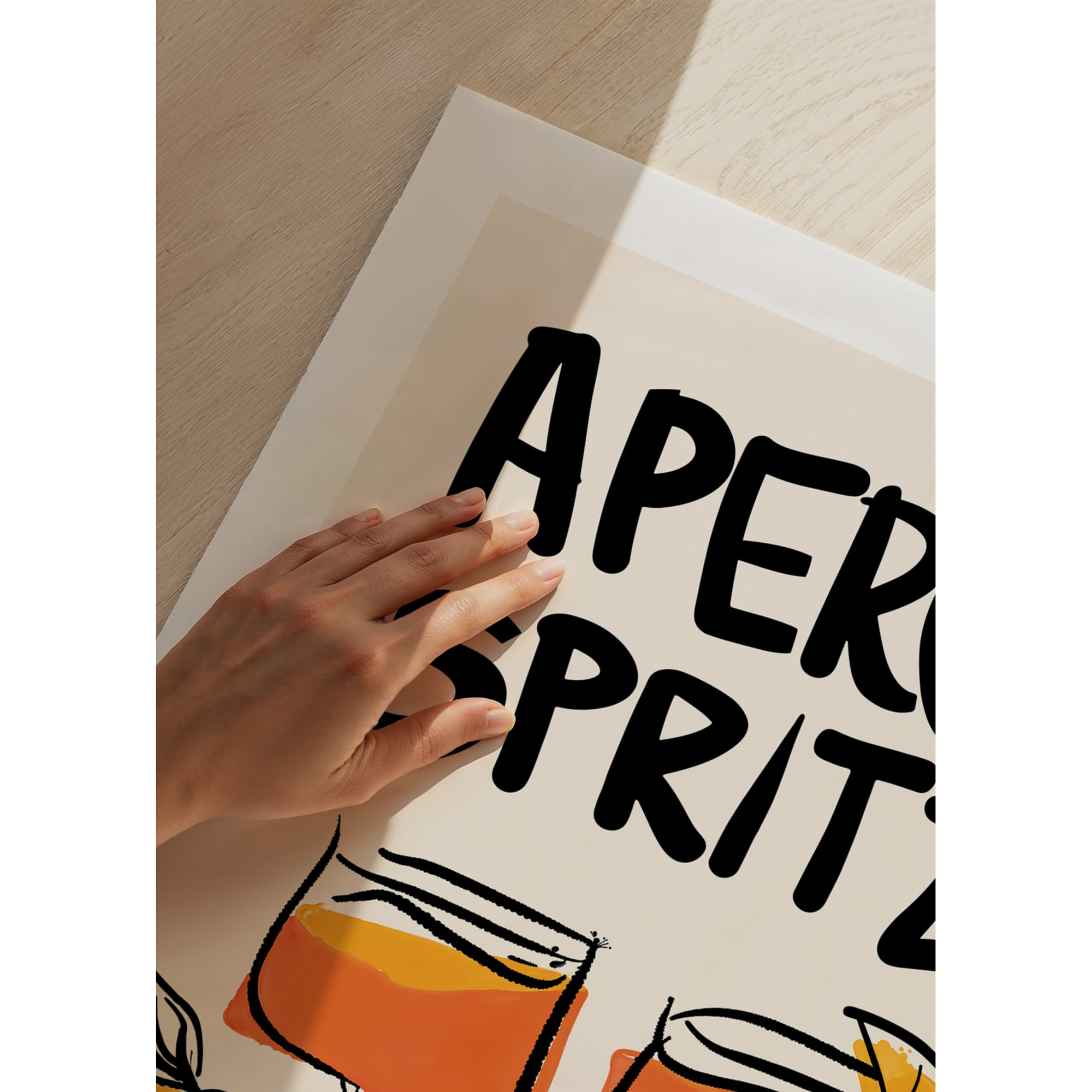 Poster Gallerix Aperol Spritz Aperitivo Roma