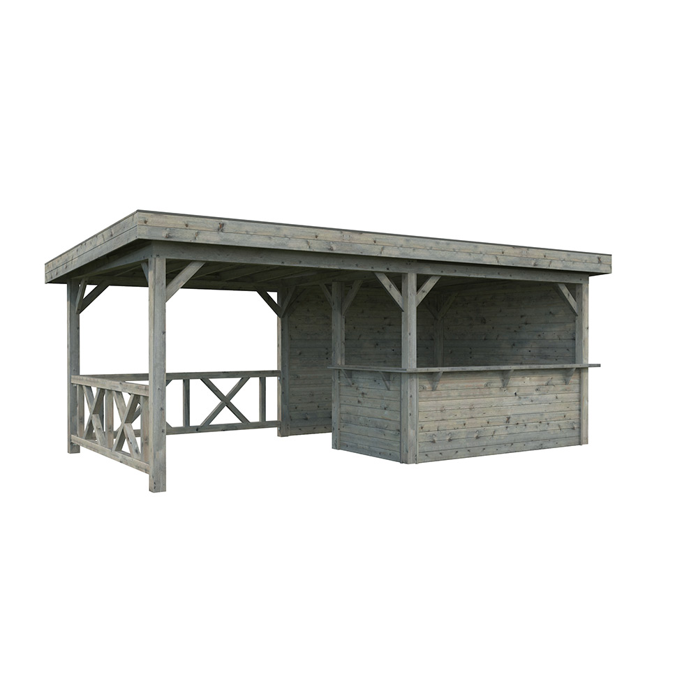 Paviljong Palmako Lenna 16,6 m2 Set 310