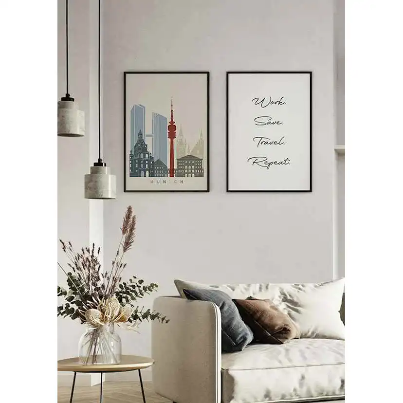 Poster Gallerix Munich Landmarks