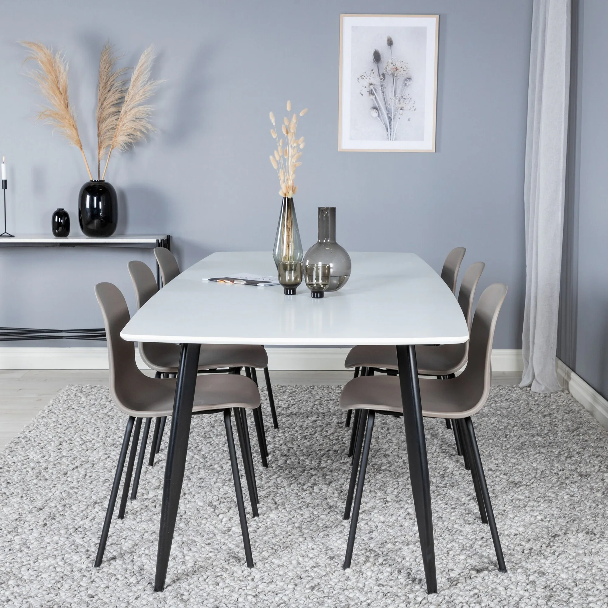 Matgrupp Venture Home Polar med 6st Arctic Stolar