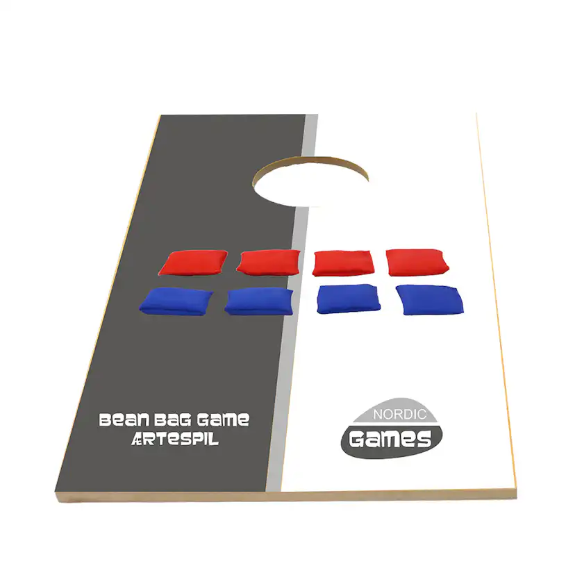 Utomhusspel Nordic Games Bean Bag, Vit/Svart Ärtpåse Spel