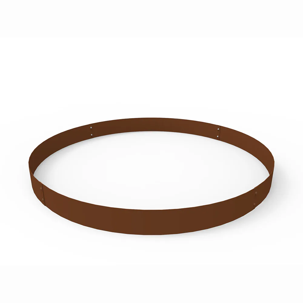 Planteringskant corten 120 mm cirkel 900 mm Diameter: 900 mm