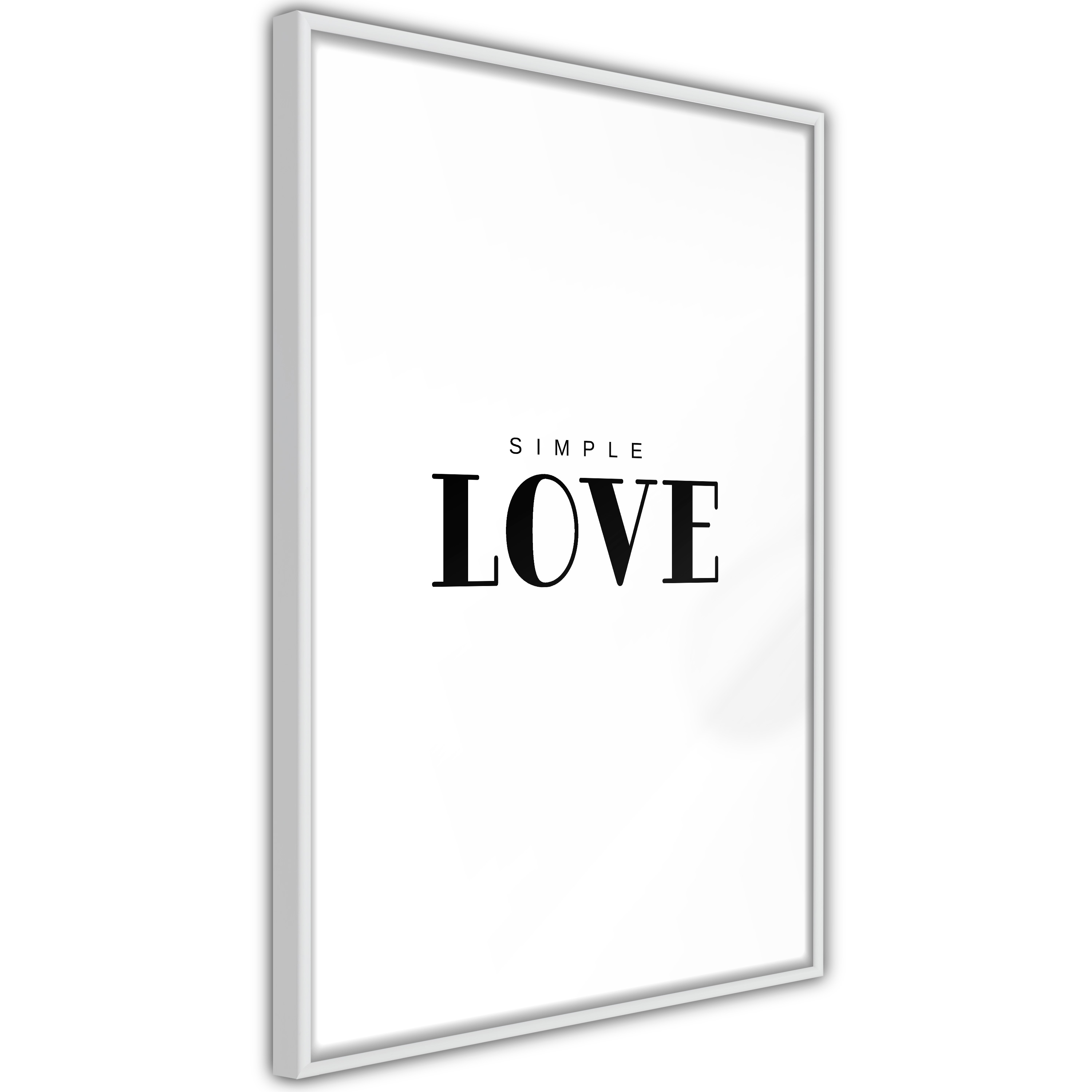 Poster Artgeist Affisch Simple Love