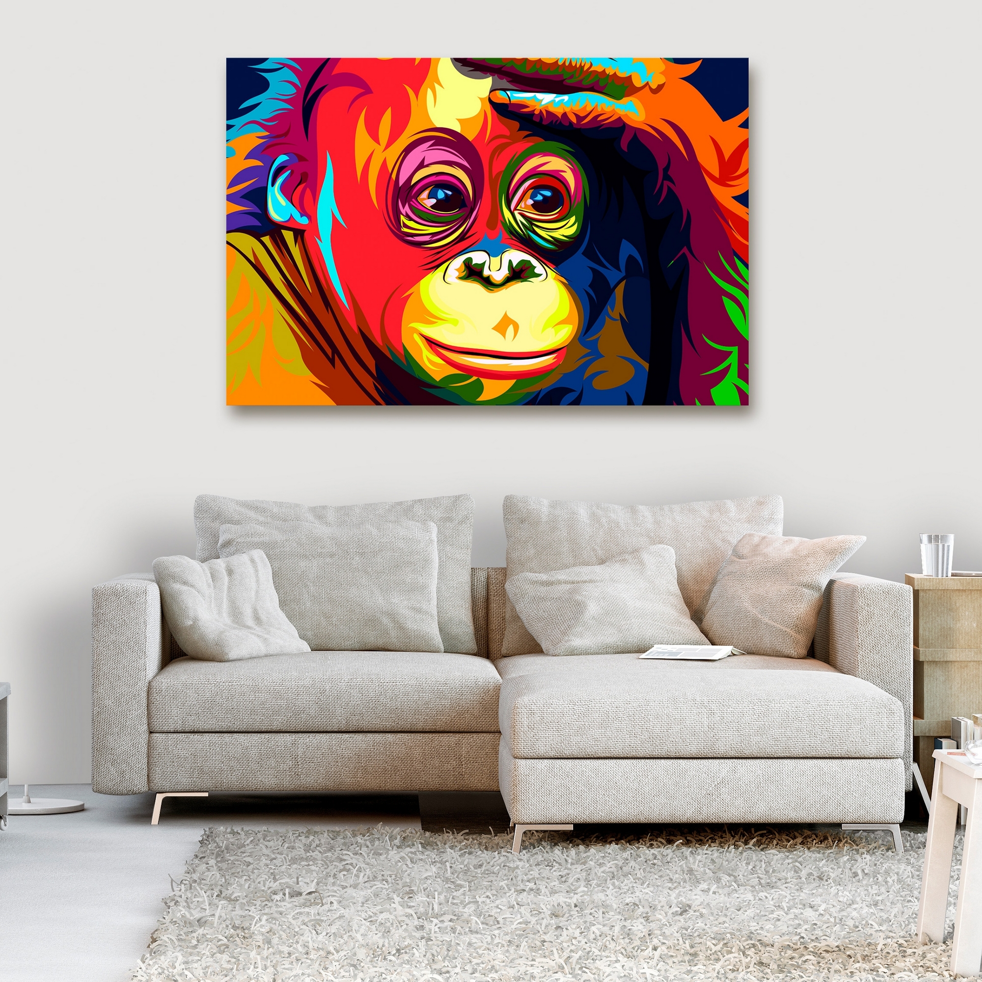 Tavla Arkiio Colourful Orangutan