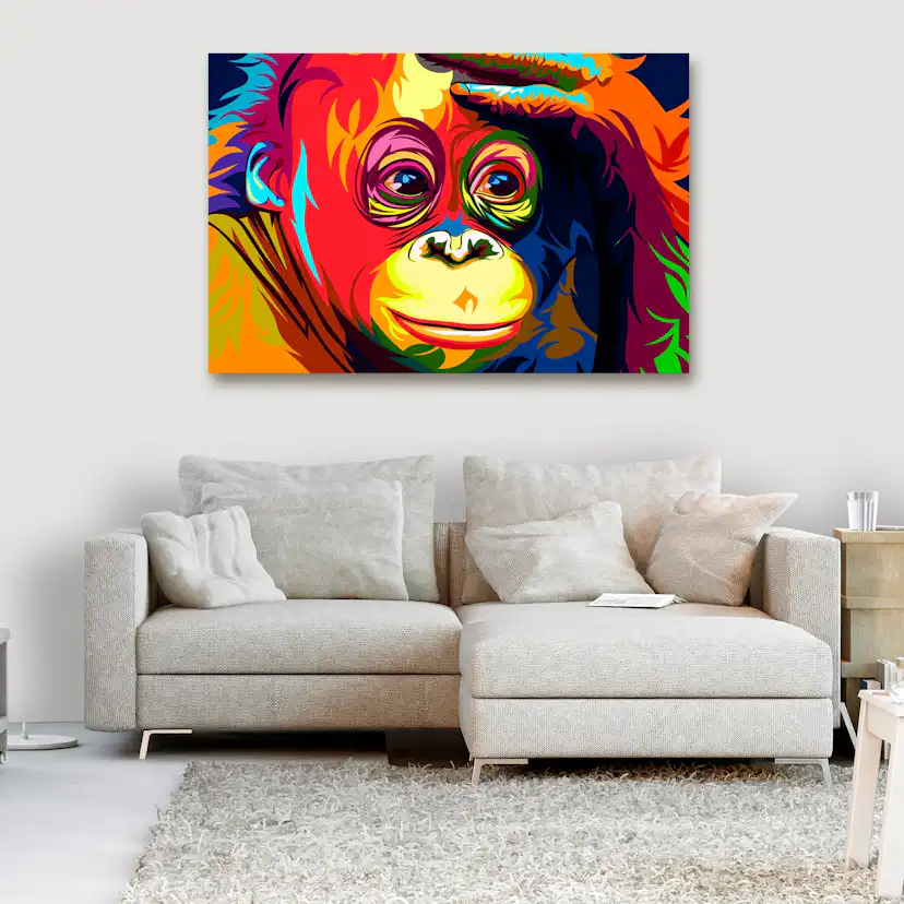 Tavla Arkiio Colourful Orangutan