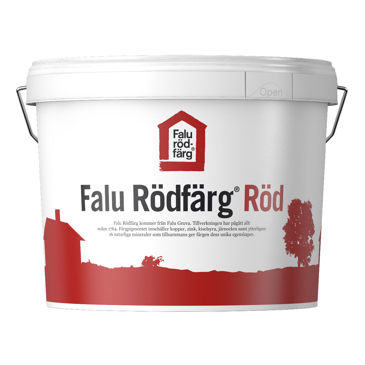 Slamfärg Falu Rödfärg