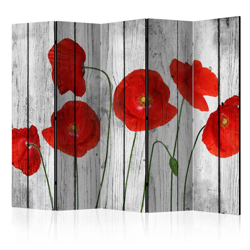 Rumsavdelare Arkiio Tale of Red Poppies II 225x172 cm