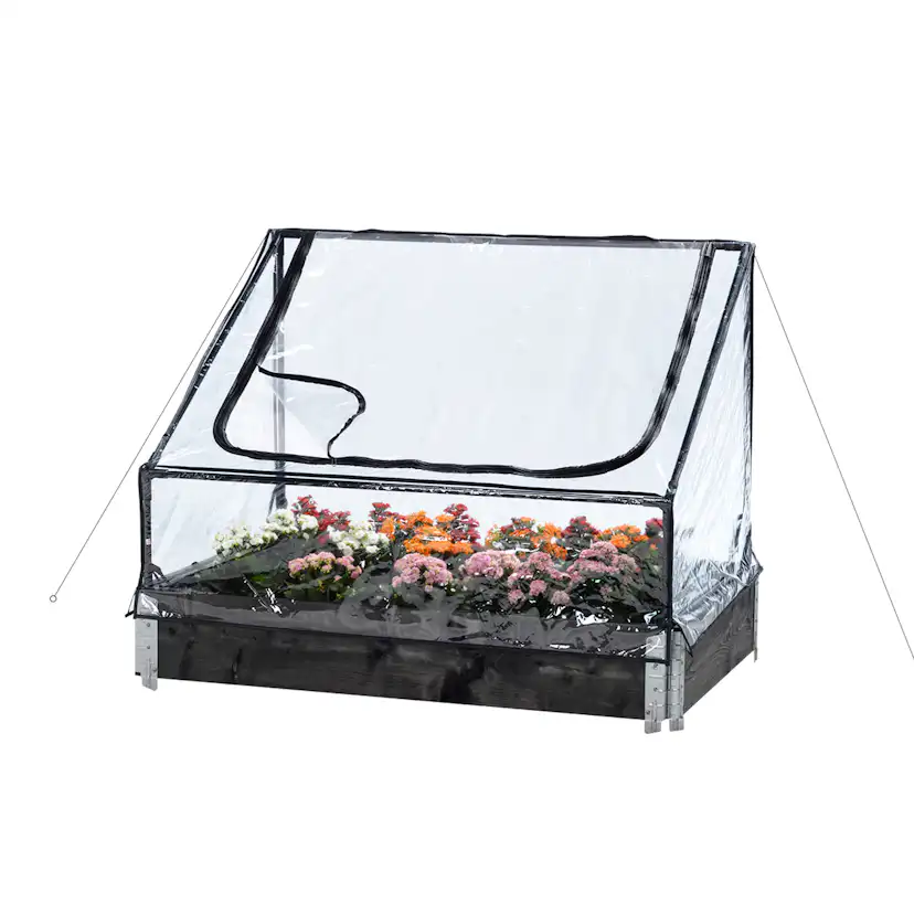Drivhus HORTUS 115x76x40/70 cm