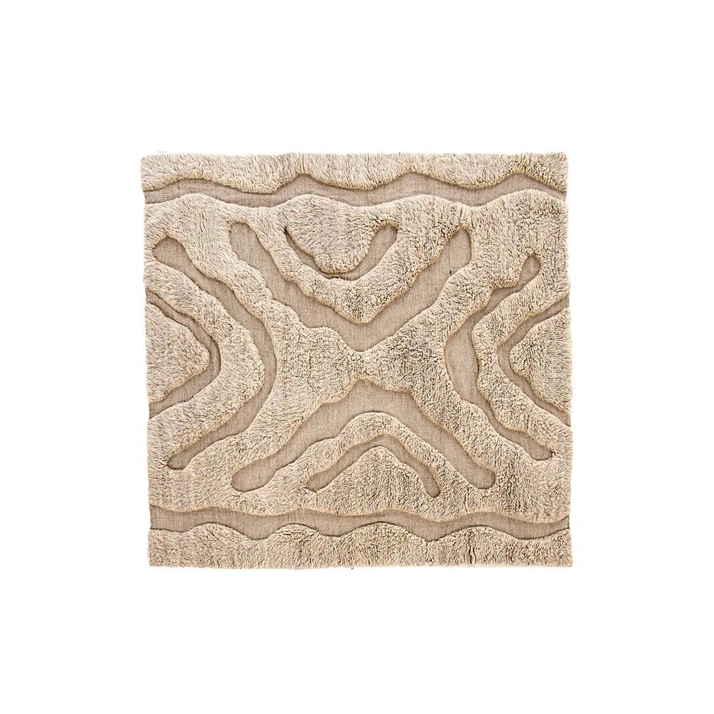Trondheim x Josefin Lustig - Carpet - Beige/White - Wool - 4 400x400 cm