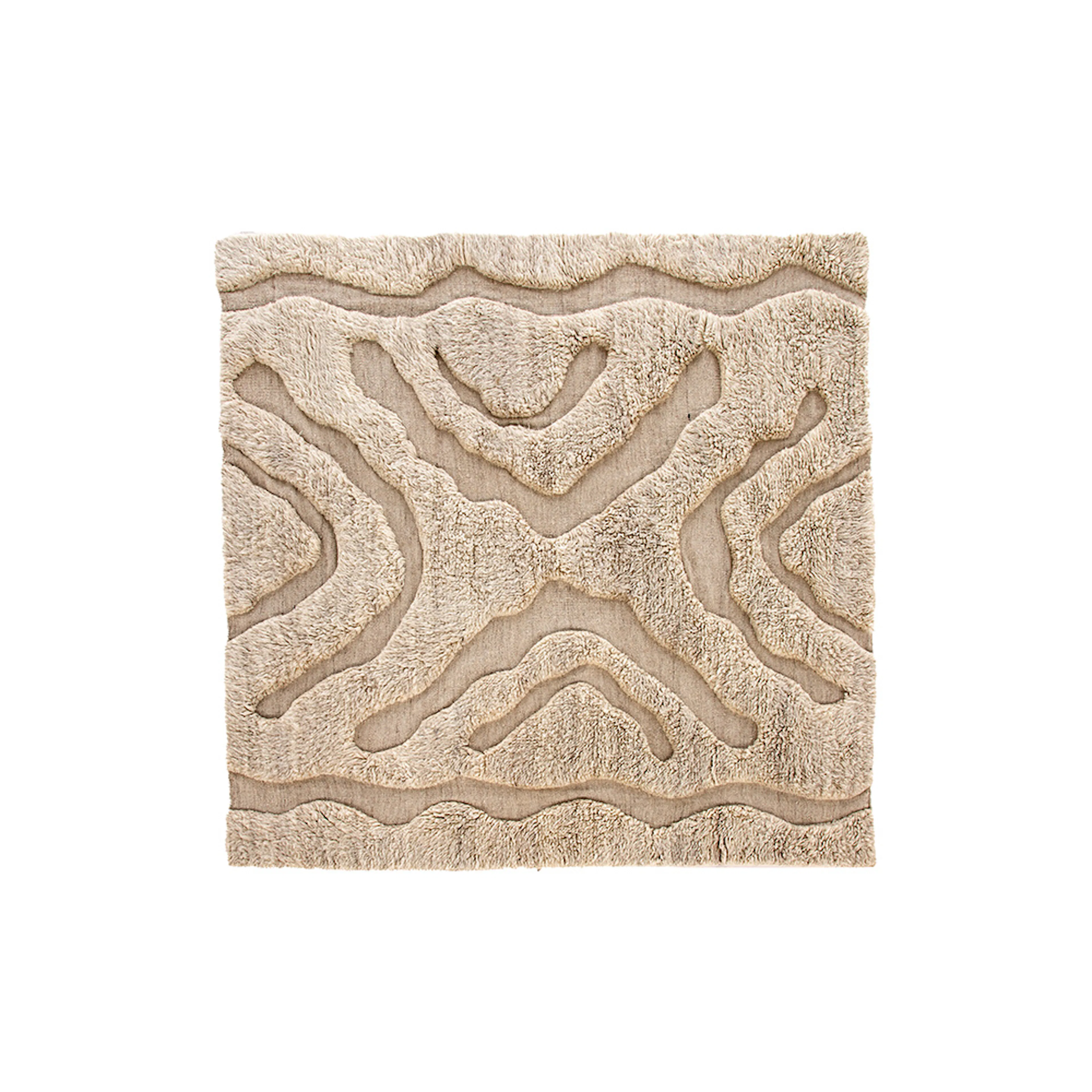 Trondheim x Josefin Lustig - Carpet - Beige/White - Wool - 4 400x400 cm