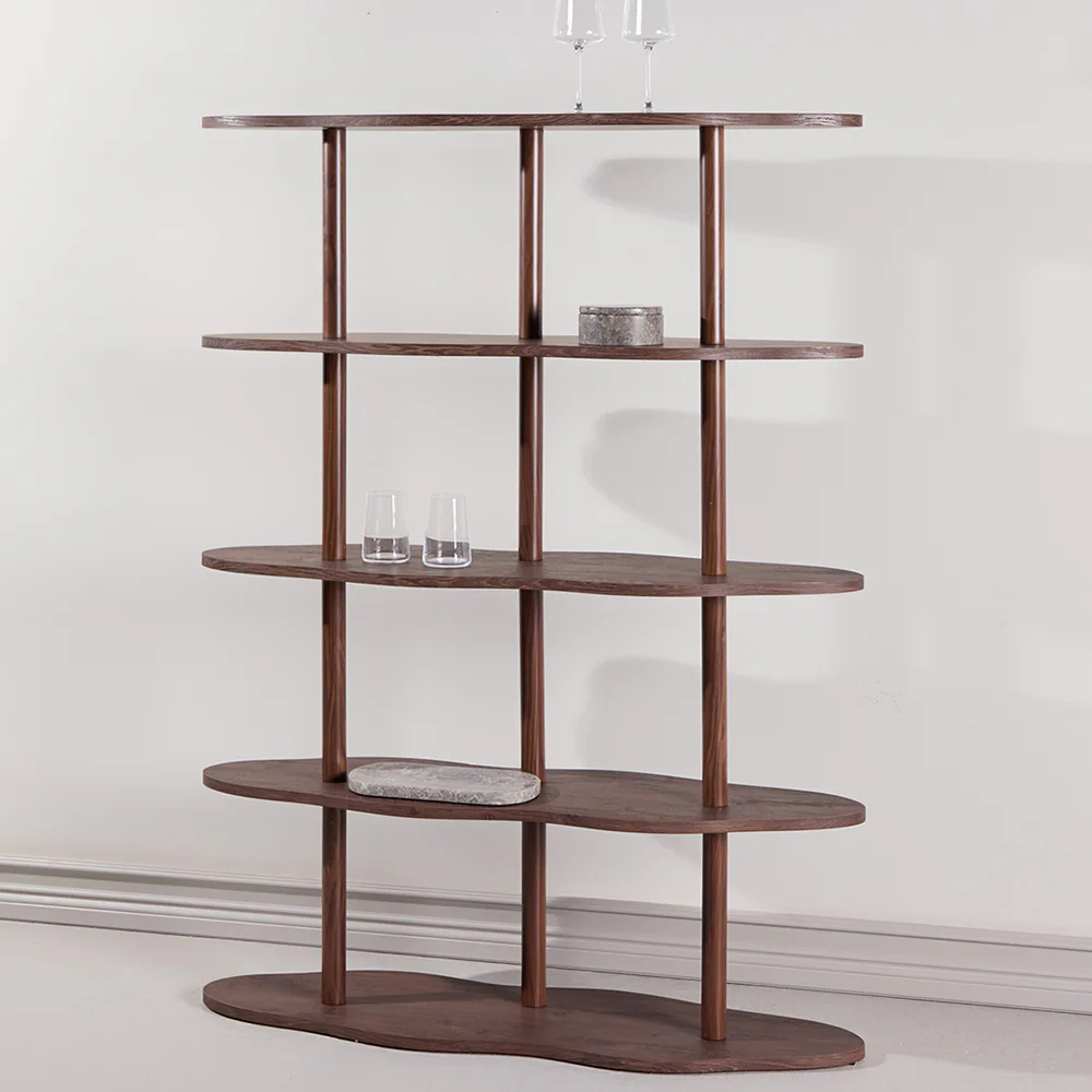 Bokhylla Vind Moln Öppen med 5 Hyllplan