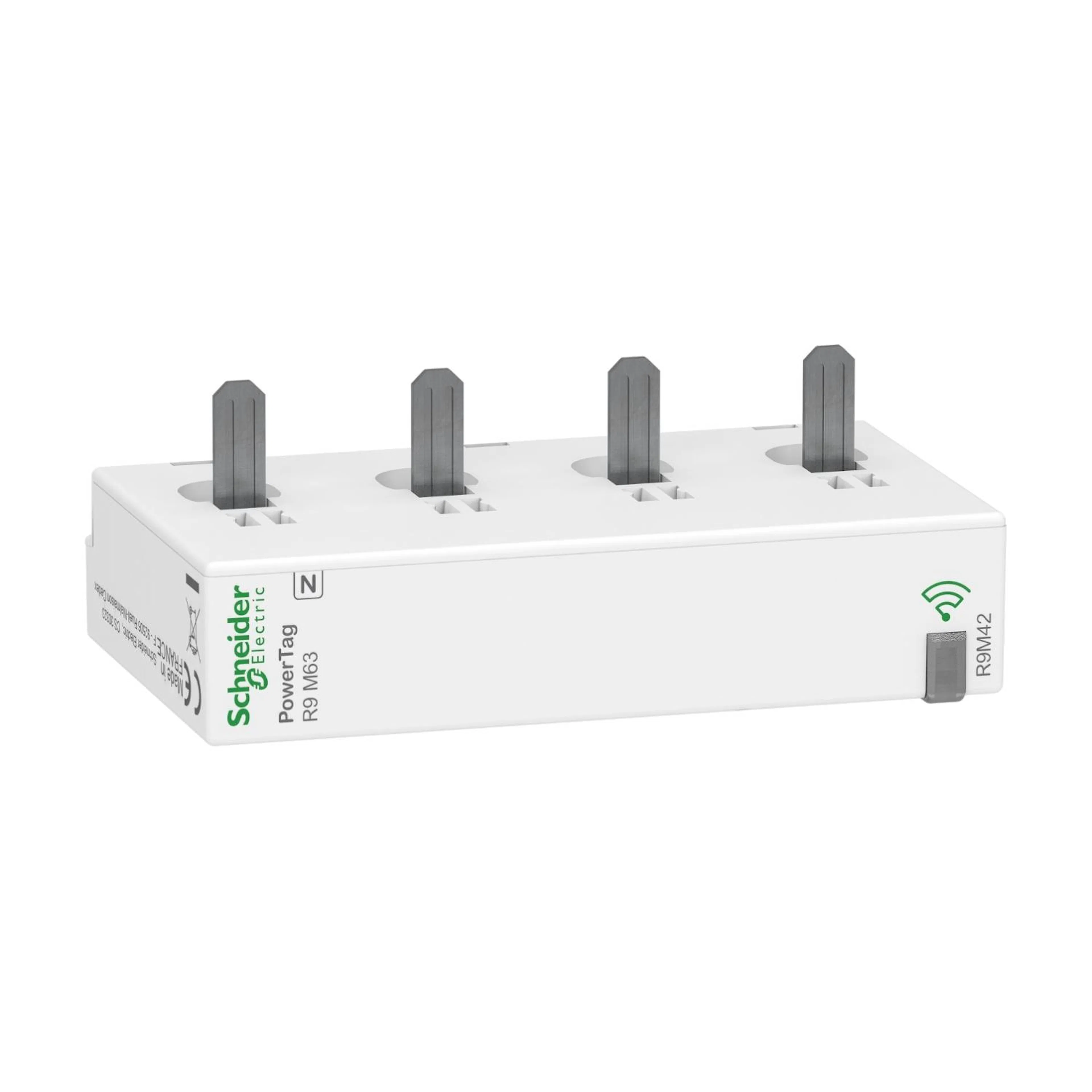 Energisensor Schneider Electric Resi9 PowerTag 3-polig + N anslutning underifrån Zigbee