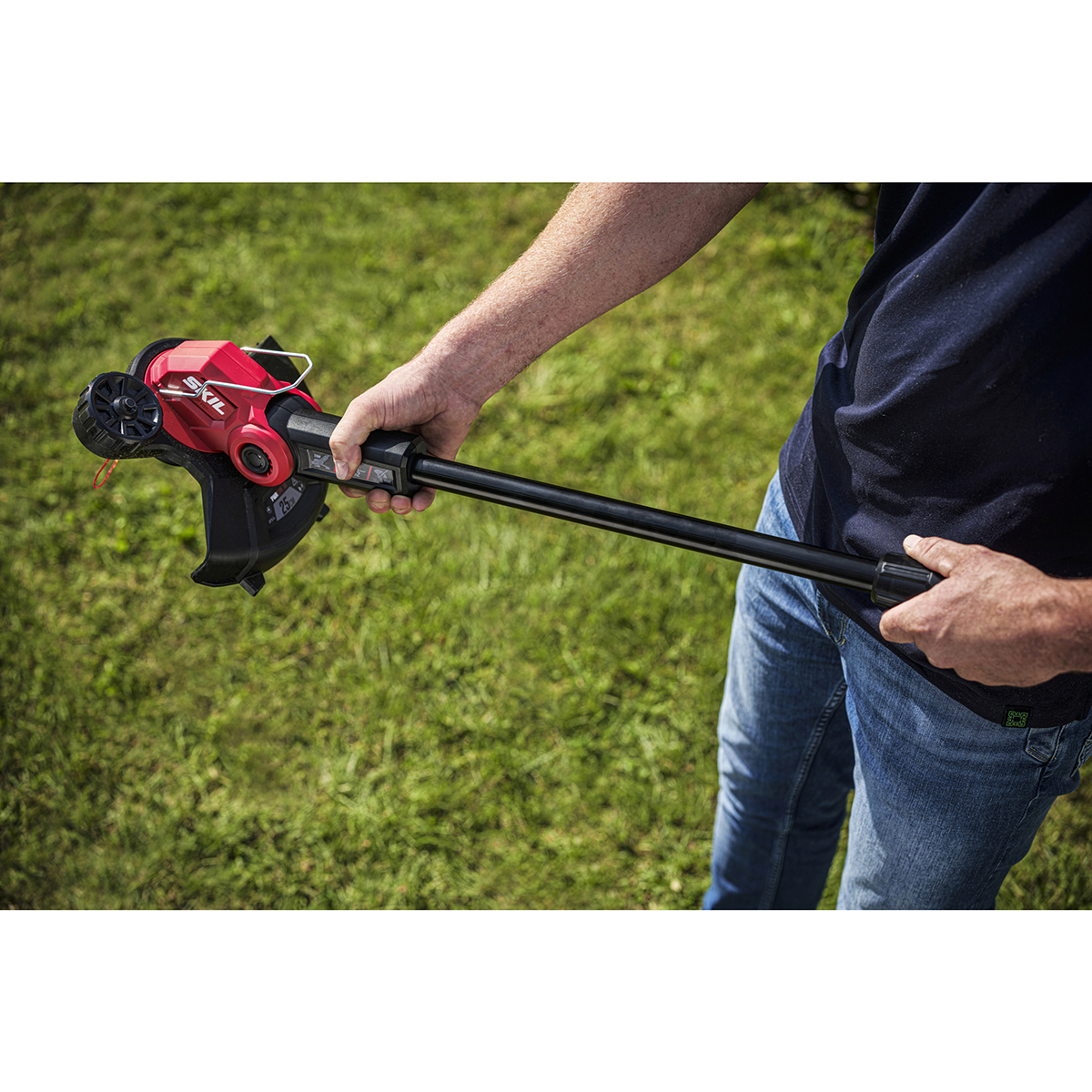Grästrimmer SKIL 0231 CA Kolborstfri Batteridriven