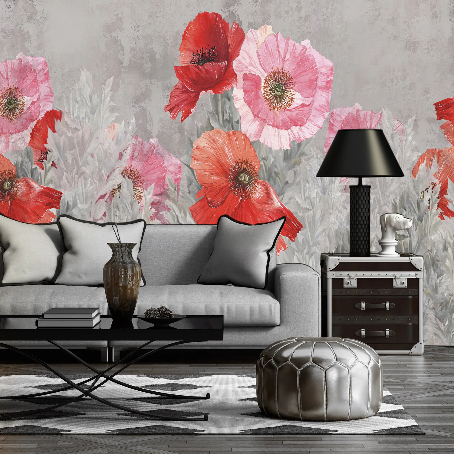 Fototapet Arkiio Gray Meadow