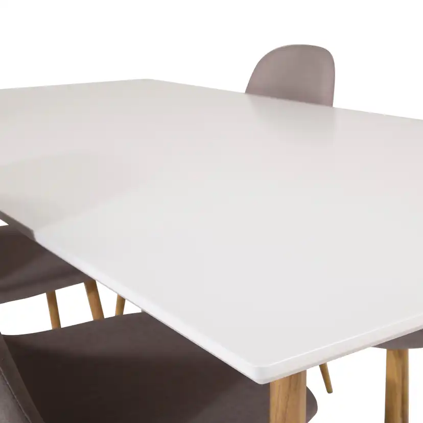 Matgrupp Venture Home Pobbie med 4 Stolar Polyestertyg