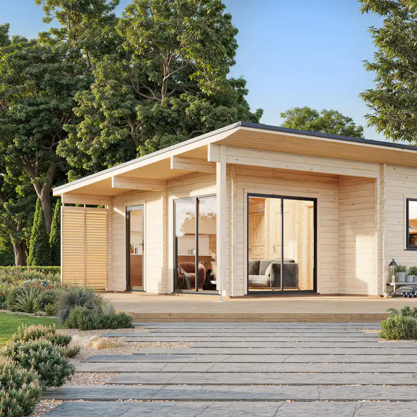 Trädgårdshus Palmako Cecilia 32,4 m2