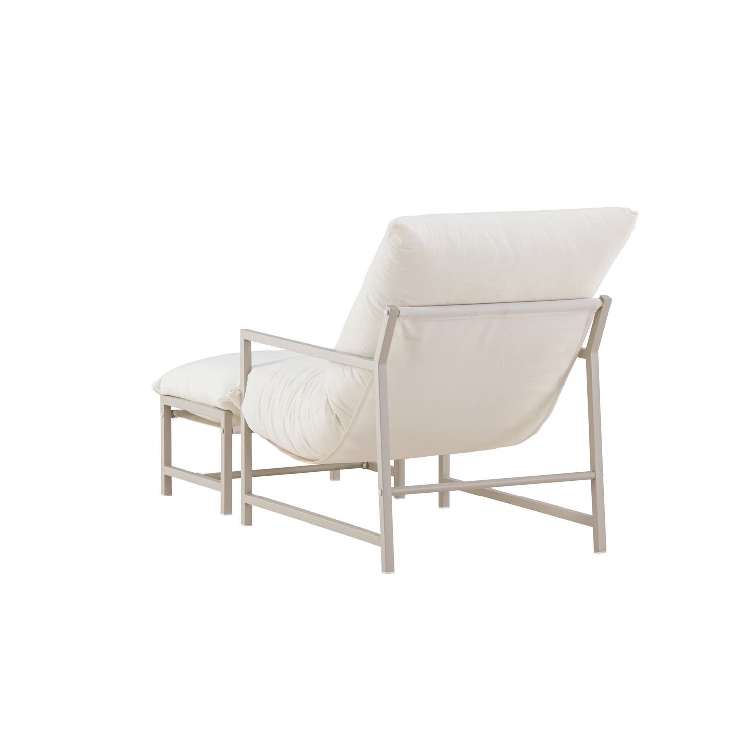 Corso Lounge Chair - Beige / Beige Beige