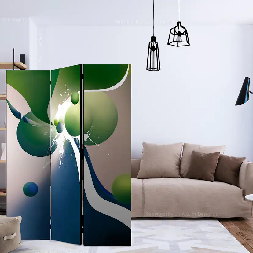 Rumsavdelare Arkiio Geometric Explosion 135x172 cm