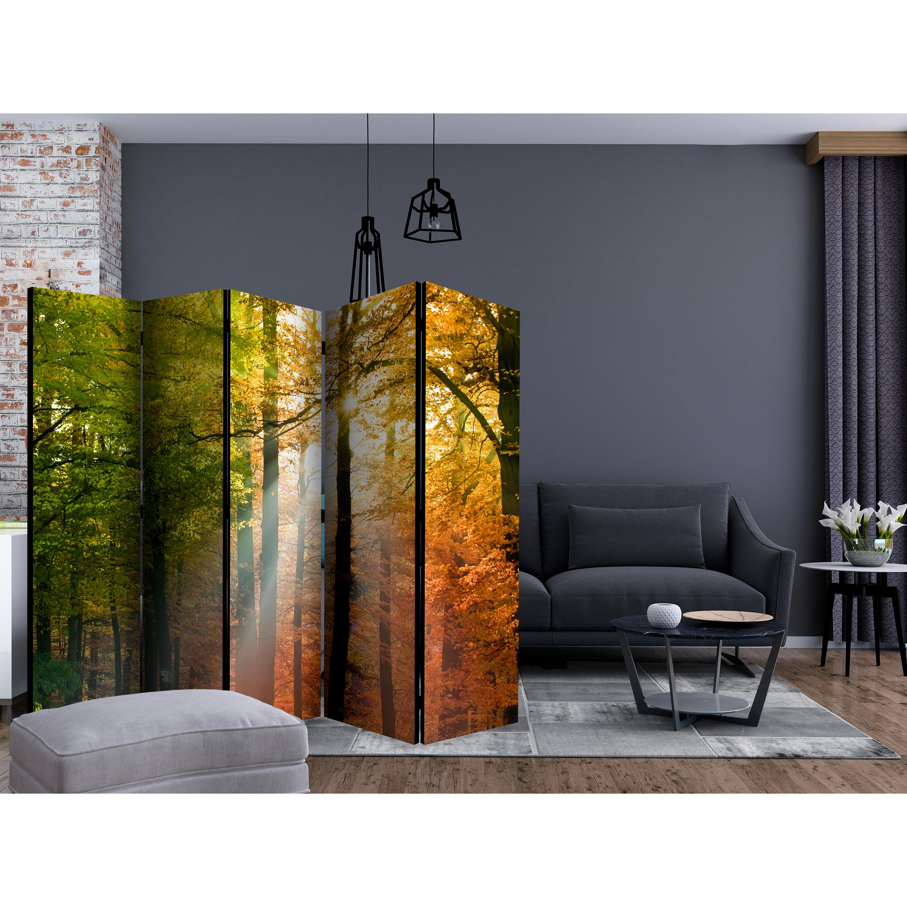 Rumsavdelare Arkiio Forest Colours II 225x172 cm