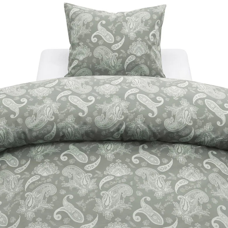 Påslakanset Borganäs of Sweden Tilly Enkelsäng Grön