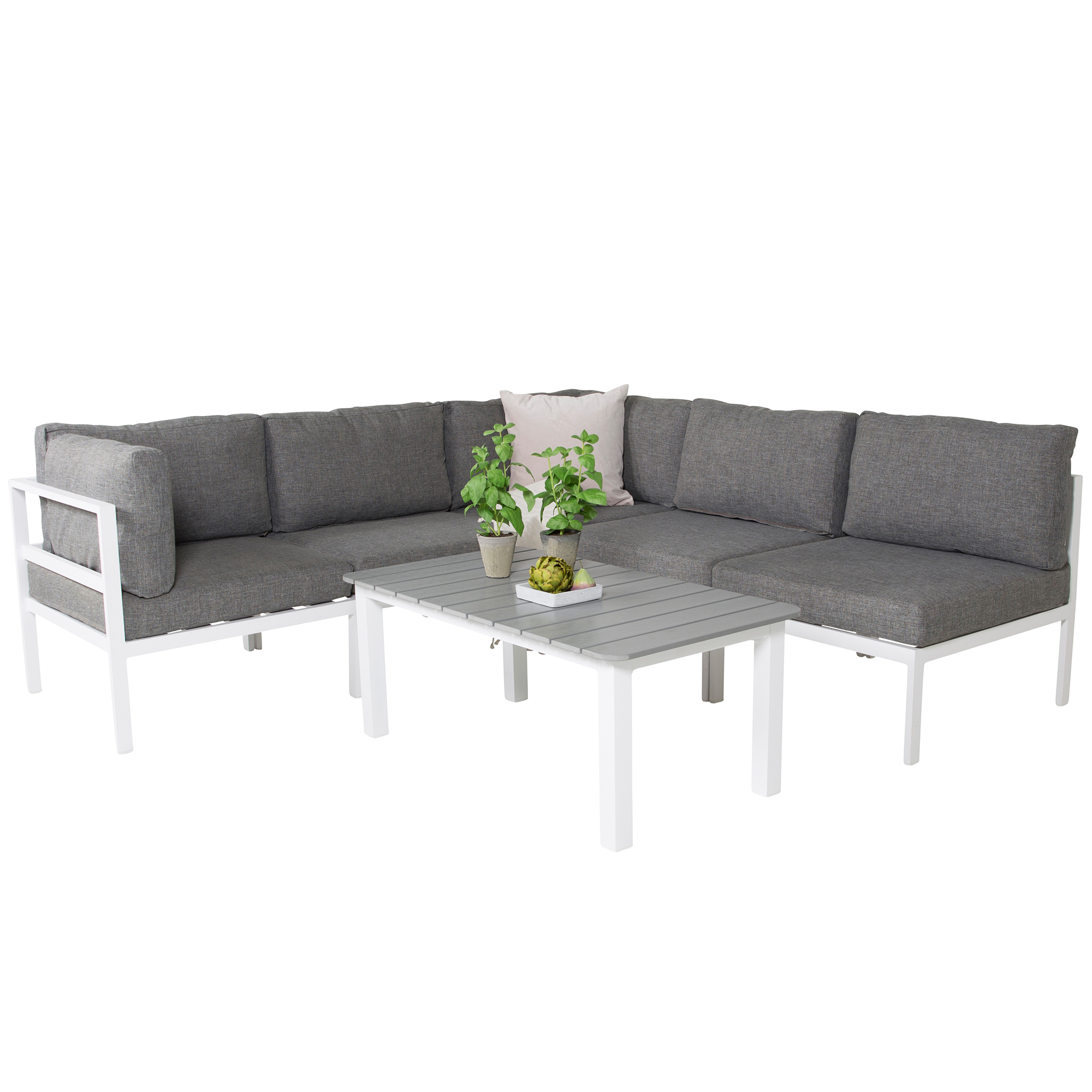 Loungegrupp Venture Home Copacabana med Parma Bord Utomhus