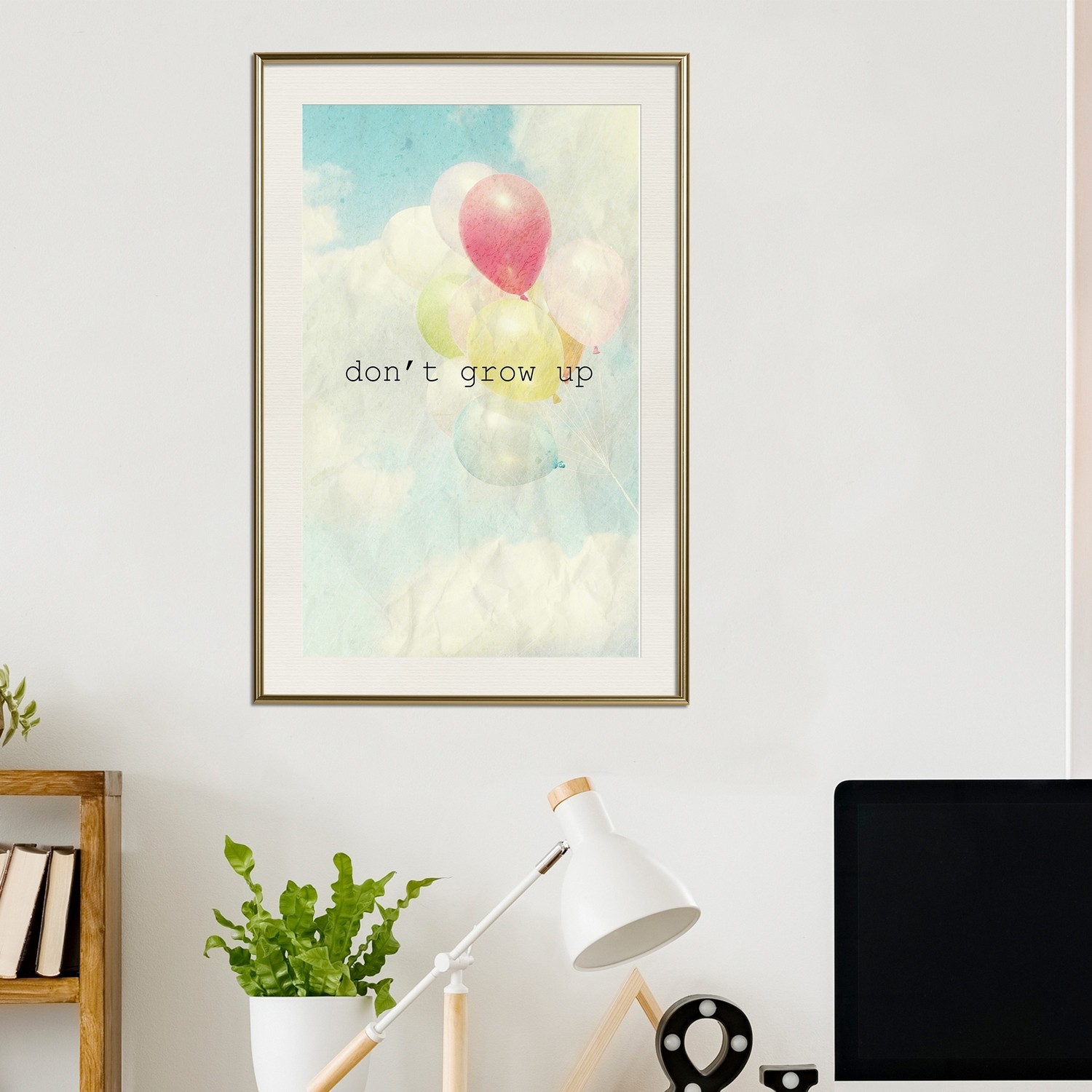 Poster Artgeist Affisch Don't Grow Up